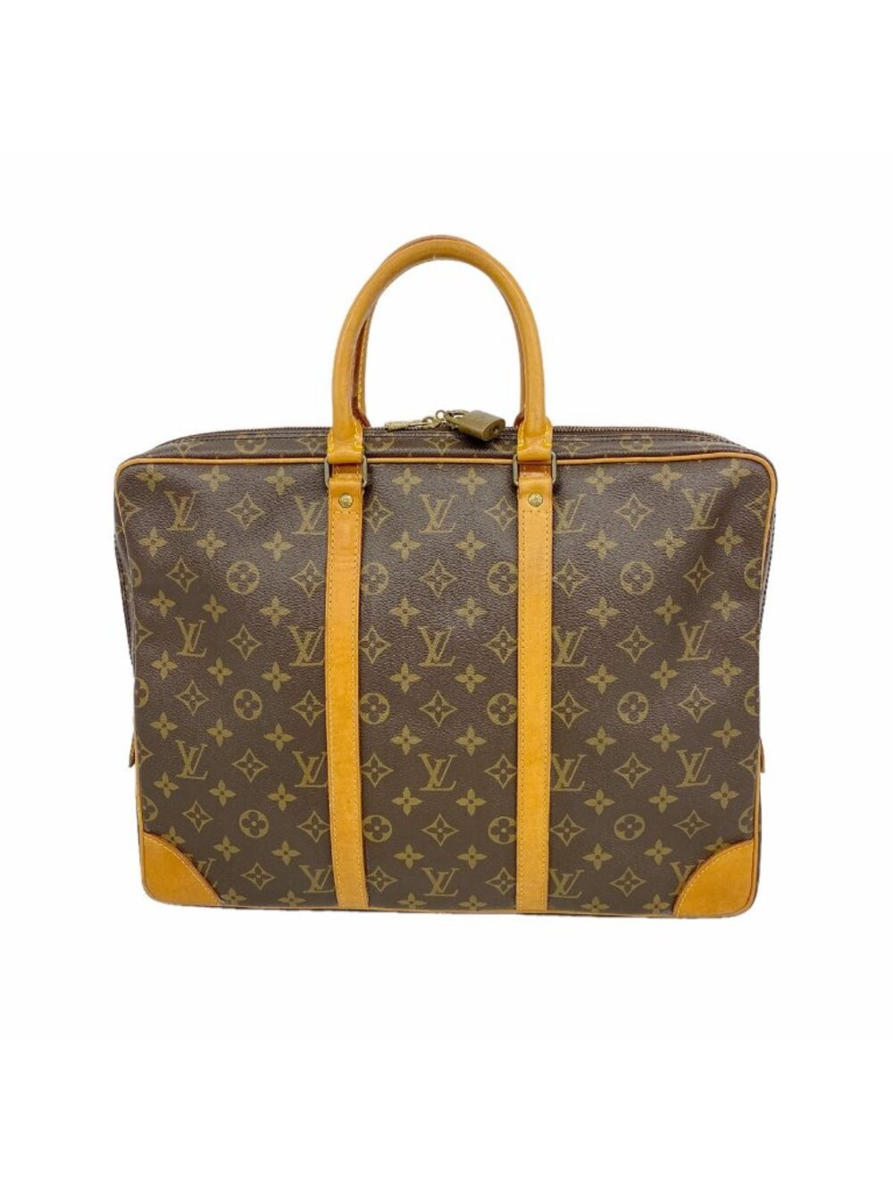 Louis Vuitton Business Bag Monogram Porte Documents Voyage Brown